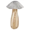 Pilz Holzoptik, Hellbraun, 17 Cm