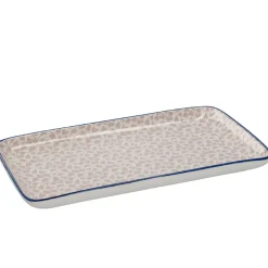 Platte China, Rosa, Tulpen, 23 Cm