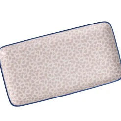 Platte China, Rosa, Tulpen, 23 Cm