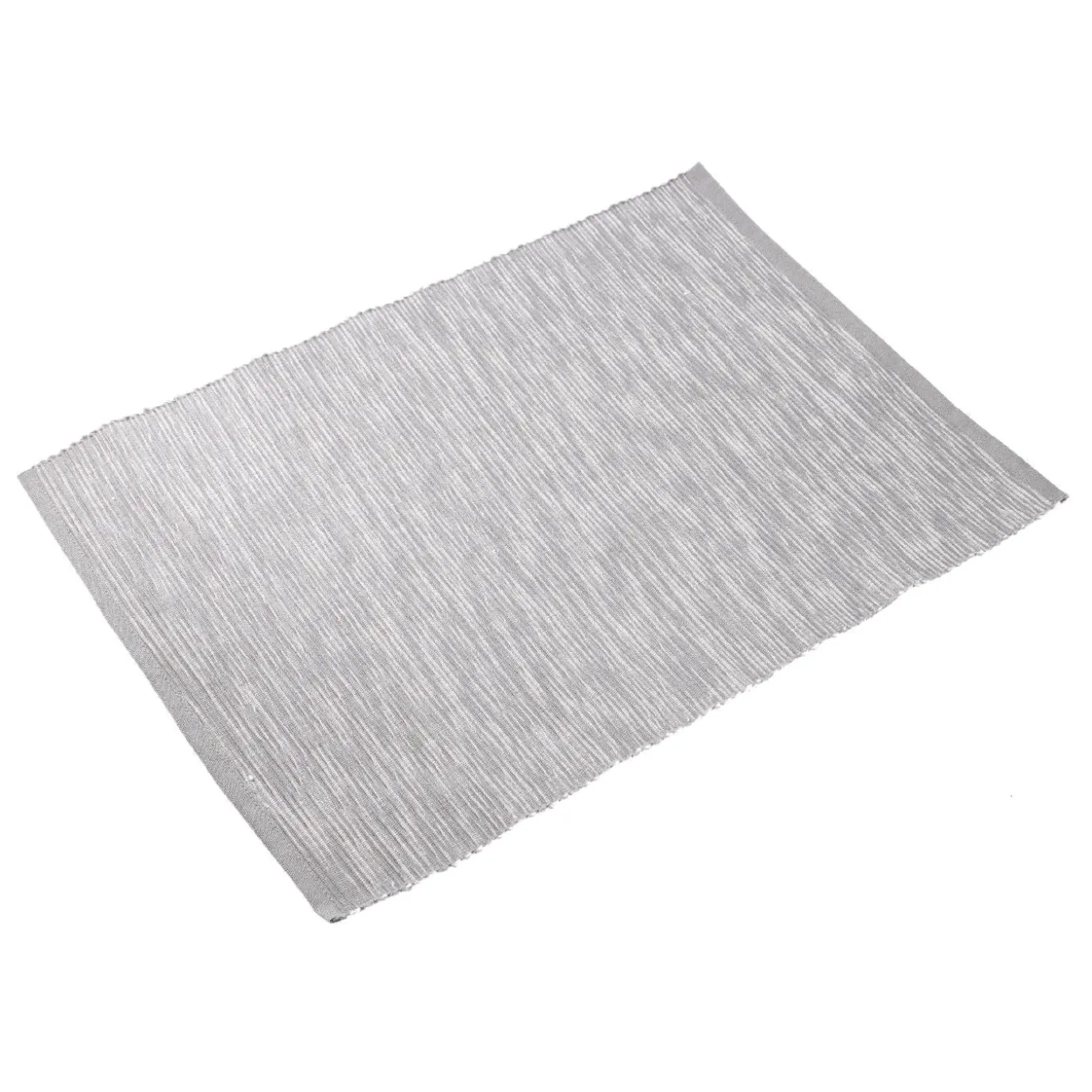 Platzset Anthea, Hellgrau/weiß