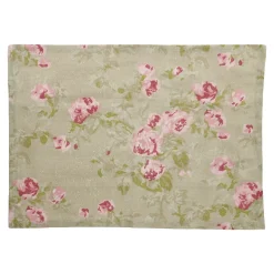 Platzset Rosen, Grün, 33 X 46 Cm