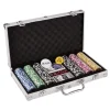 Pokerkoffer-Set, 300 Chips