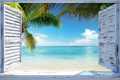 Poster Beach Shutters, Nr. 28