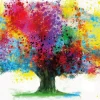 Poster Coloured Tree, Nr. 177