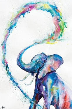 Poster Elephant - Marc Allante, Nr. 104