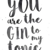Poster Gin To Tonic, Nr. 110