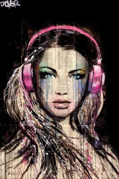 Poster Loui Jover - Dj Girl, Nr. 58