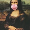 Poster Mona Lisa Bubblegum, Nr. 211