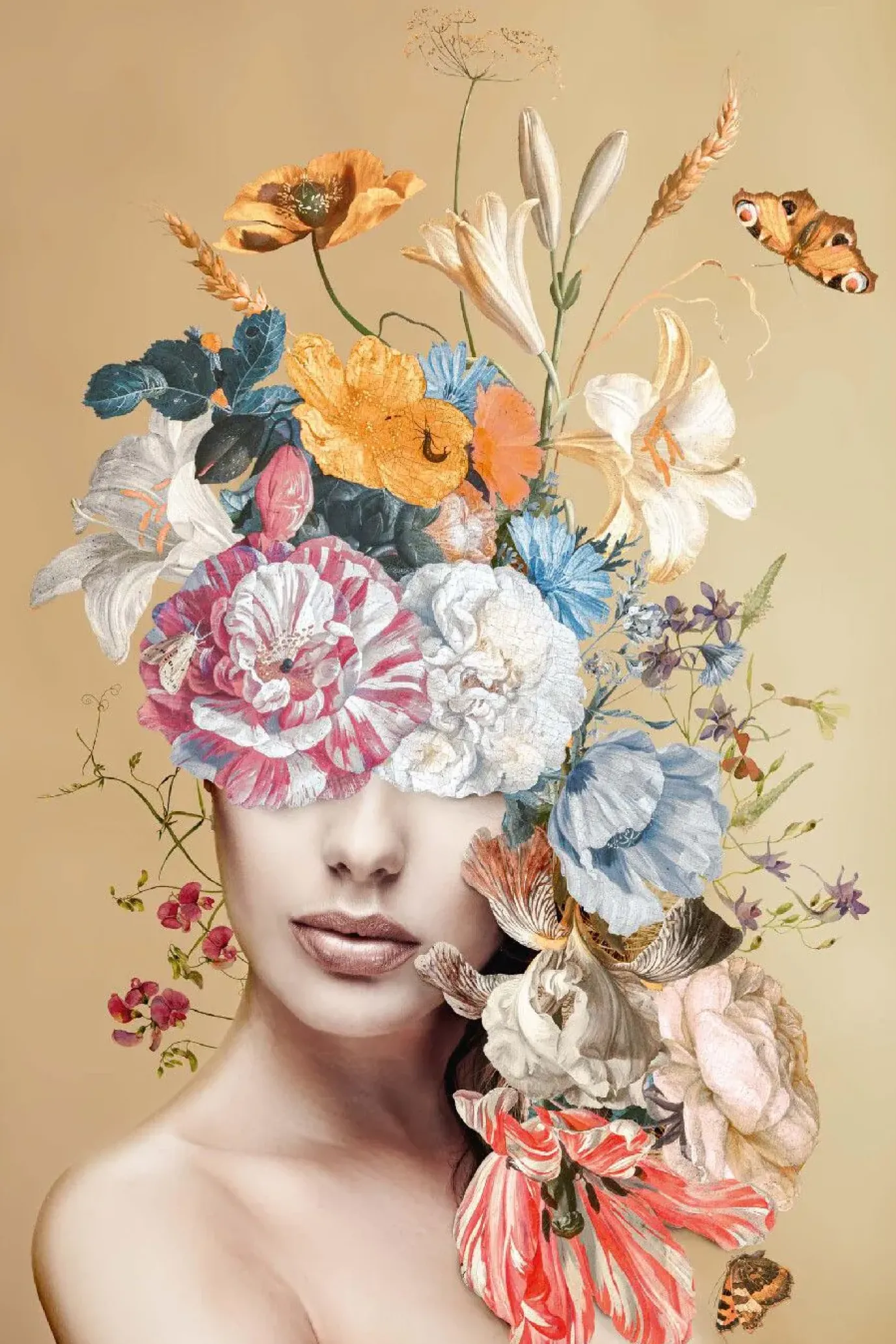 Poster Trendy Floral Lady, Nr. 116