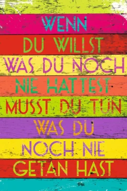 Poster Wenn Du Willst, Nr. 210