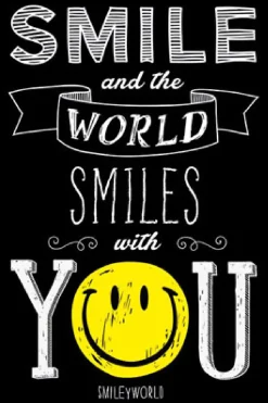 Poster World Smiles With You, Nr. 239