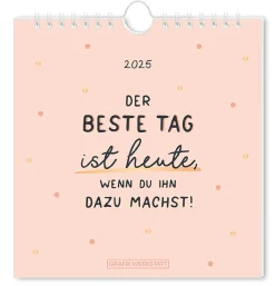 Postkarten Kalender, 2025, Der Beste Tag