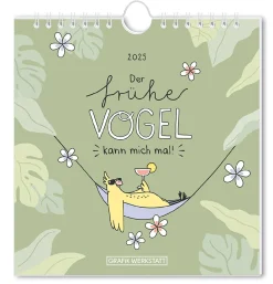 Postkarten Kalender, 2025, Der Frühe Vogel