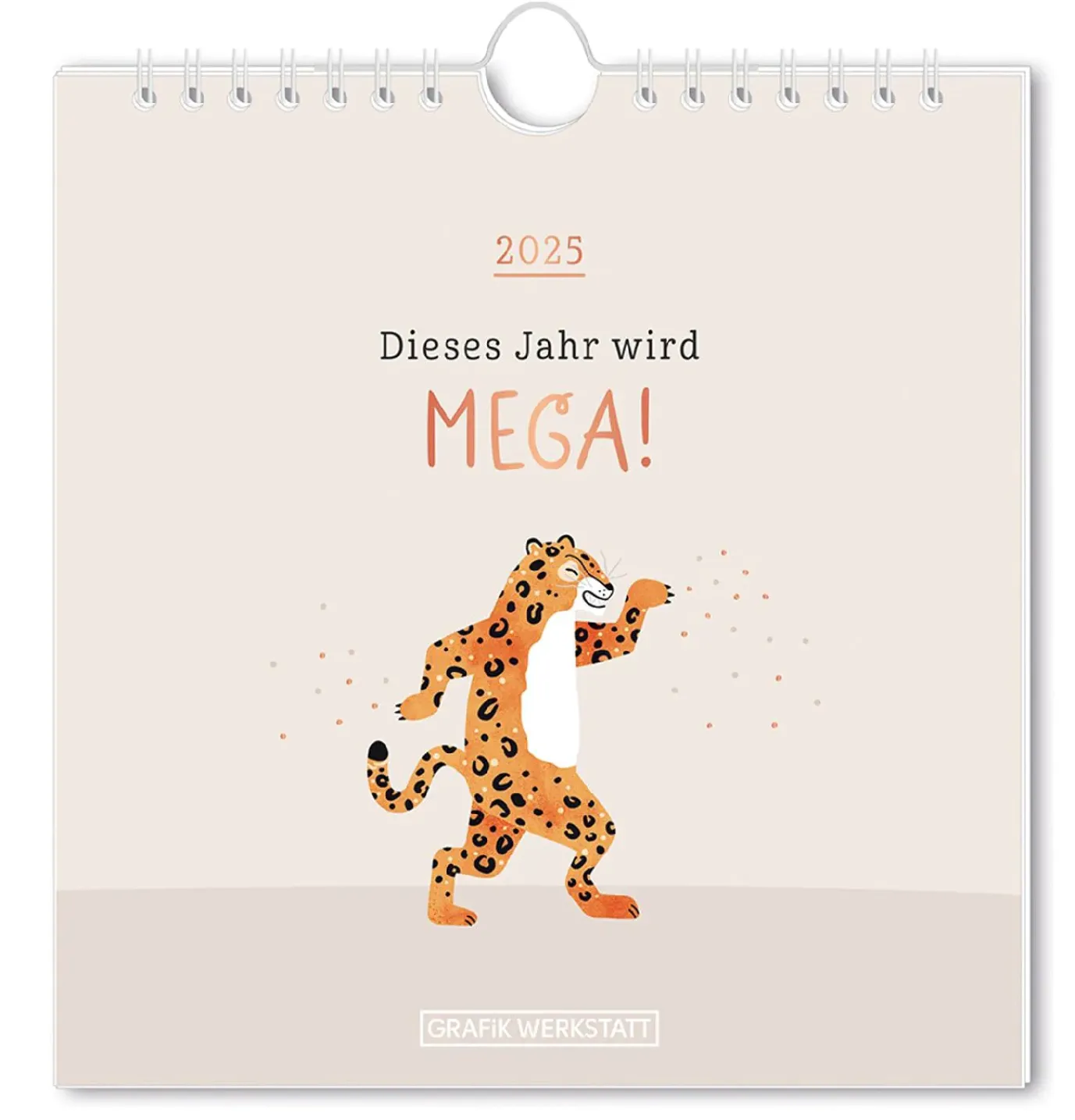 Postkarten Kalender, 2025, Dieses Jahr Wird Mega