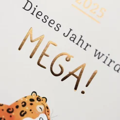 Postkarten Kalender, 2025, Dieses Jahr Wird Mega