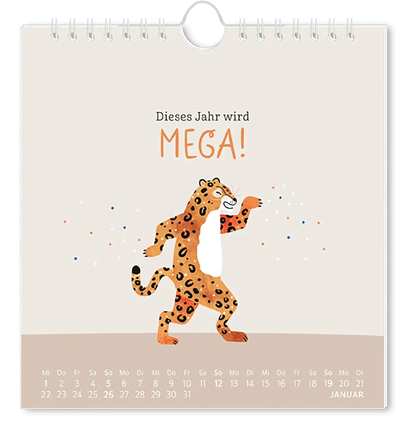 Postkarten Kalender, 2025, Dieses Jahr Wird Mega