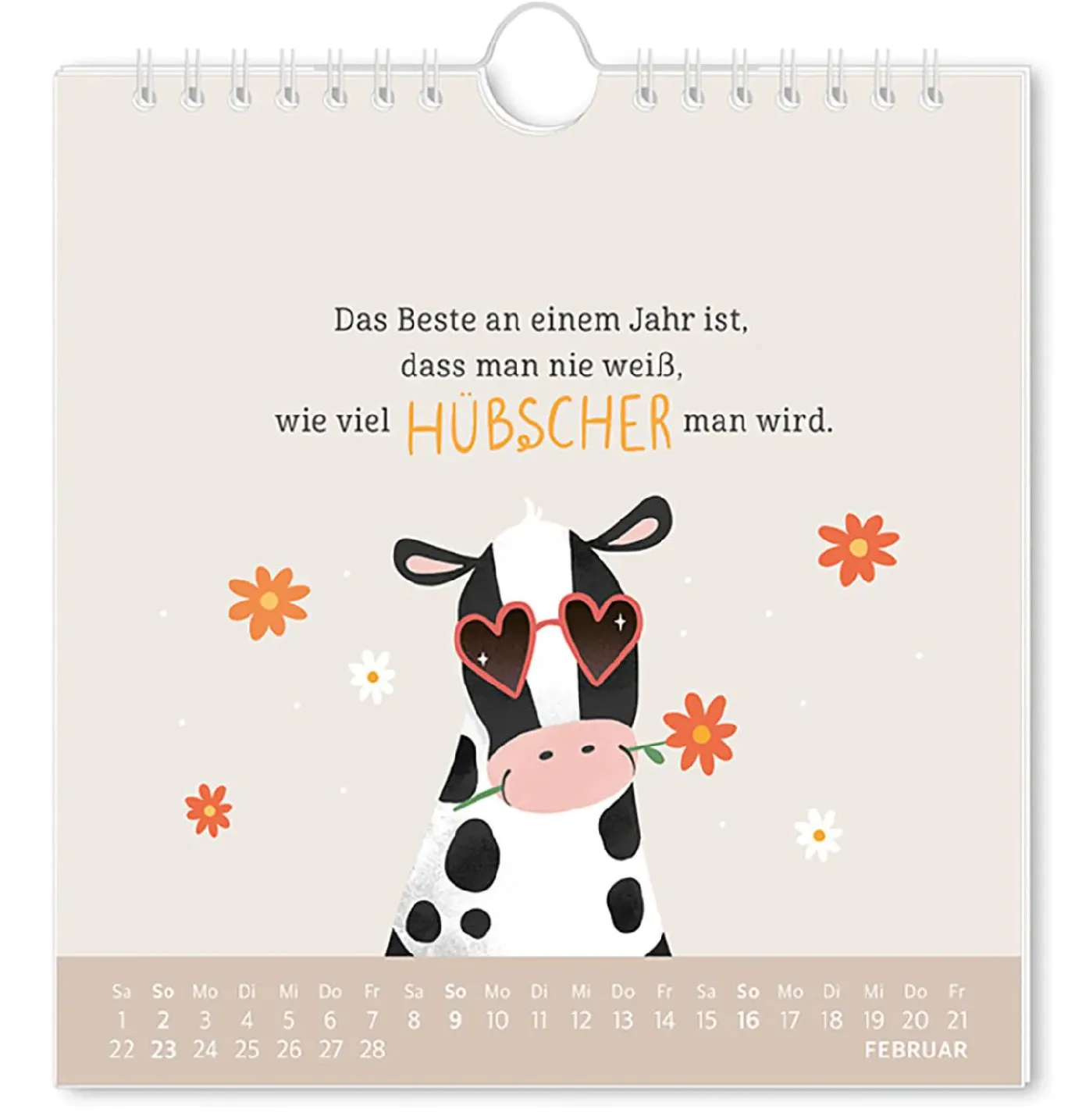 Postkarten Kalender, 2025, Dieses Jahr Wird Mega