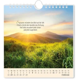 Postkarten Kalender, 2025, Lebenszeichen