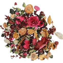 Potpourri Rose/Blätter, Dunkelrot, 12 X 20 Cm