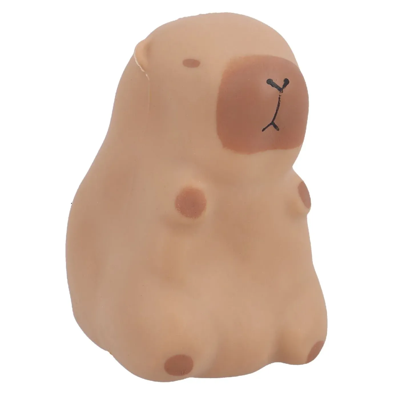 Quetsch-Capybara, Braun, 8 Cm