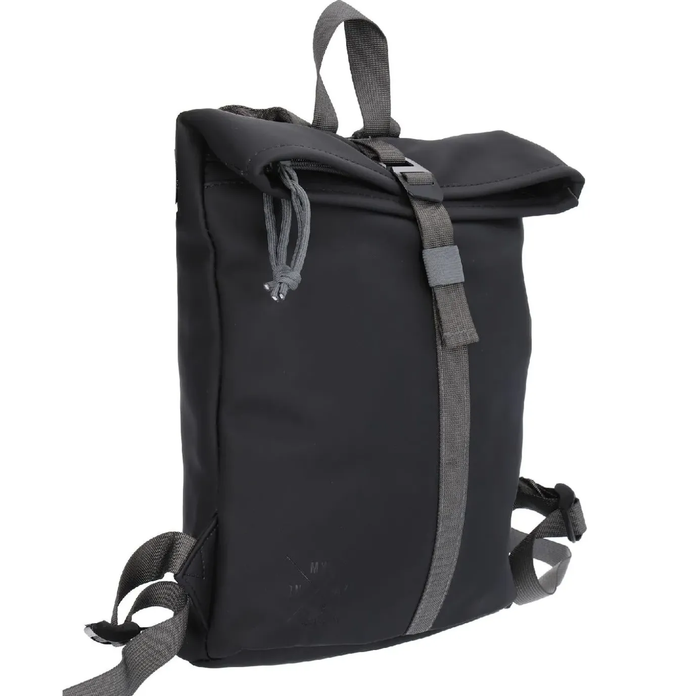 Rucksack Paula, Schwarz/grau, 7 Liter