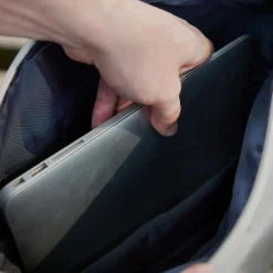 Rucksack Ronny, Rolltop, Beige/grau, 17 Liter