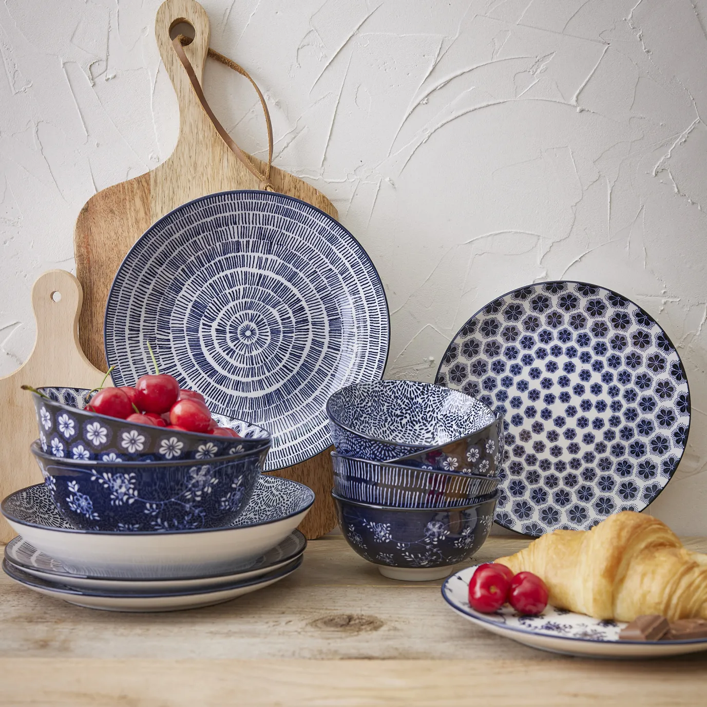 Schale Anna, Blüten/tief, 15 Cm