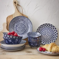 Schale Anna, Spirale/flach, 20 Cm