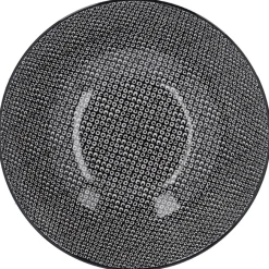 Schale China Mit Rand, Perlen, Schw/wss, 17 Cm