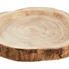 Schale Holzscheibe, 35 Cm