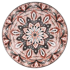 Schale Lisa, Flach, Rot, 20 Cm