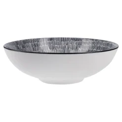 Schale Malina, Flach, No. 1/Striche, 21 Cm