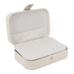 Schmuckbox, Creme, 16 X 11 Cm