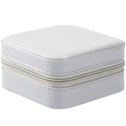 Schmuckbox, Grau, 9 X 9 Cm