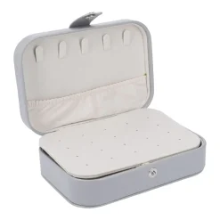 Schmuckbox, Grau, 16 X 11 Cm