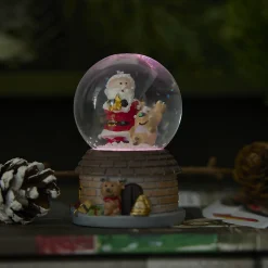 Schneekugel Haus, Dunkelbraun, 4.5 X 7 Cm