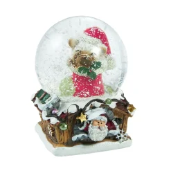 Schneekugel Hund, Mops, 4.5 X 6 Cm