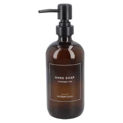 Seifenspender Hand Soap, Braun, 17 Cm