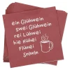 Serviette Glühwein, 20 Stück