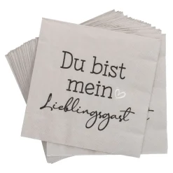 Serviette Lieblingsgast, 20 Stück