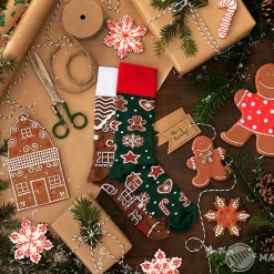 Socken Xmas, Lebkuchen, Gr. 39-42