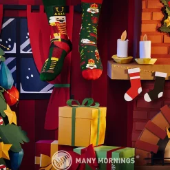 Socken Xmas, Nussknacker, Gr. 39-42