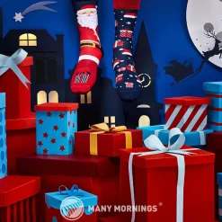 Socken Xmas, Santa Claus, Gr. 43-46