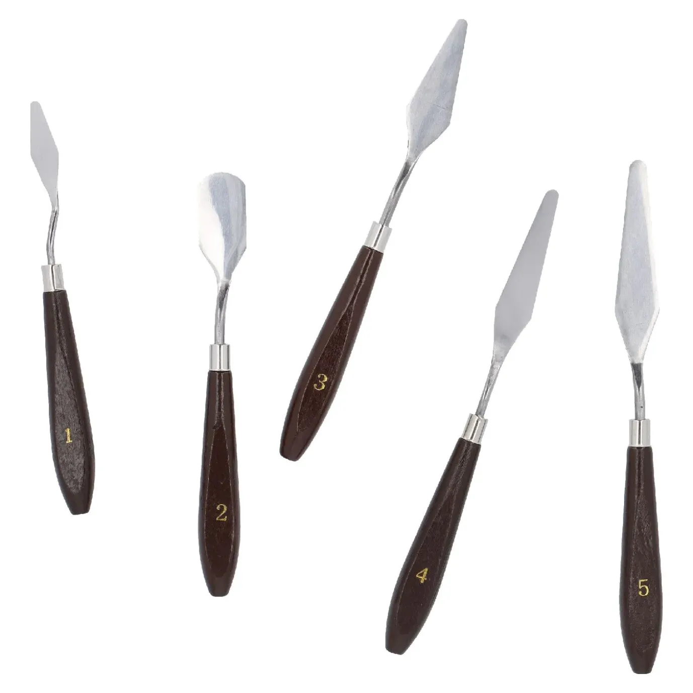 Spachtel-Set Natur, 5 Teile