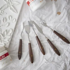 Spachtel-Set Natur, 5 Teile