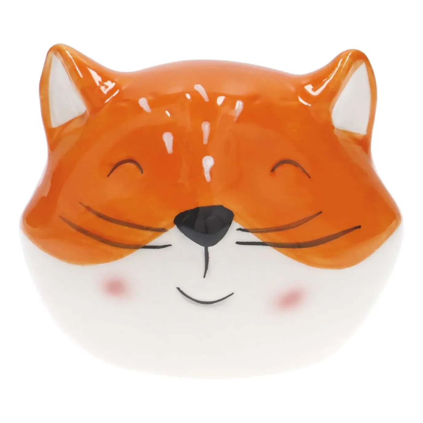 Spardose Tierkopf, Fuchs