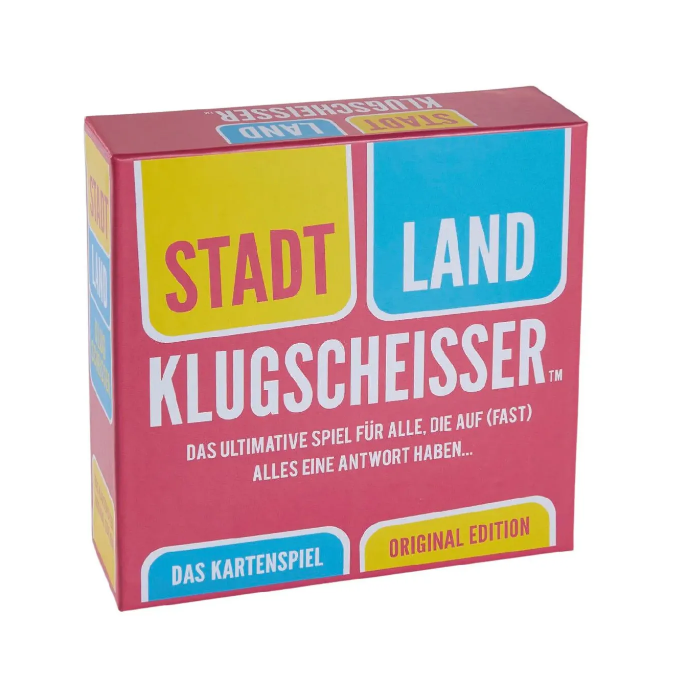 Spiel Stadt Land Klugscheisser, Original