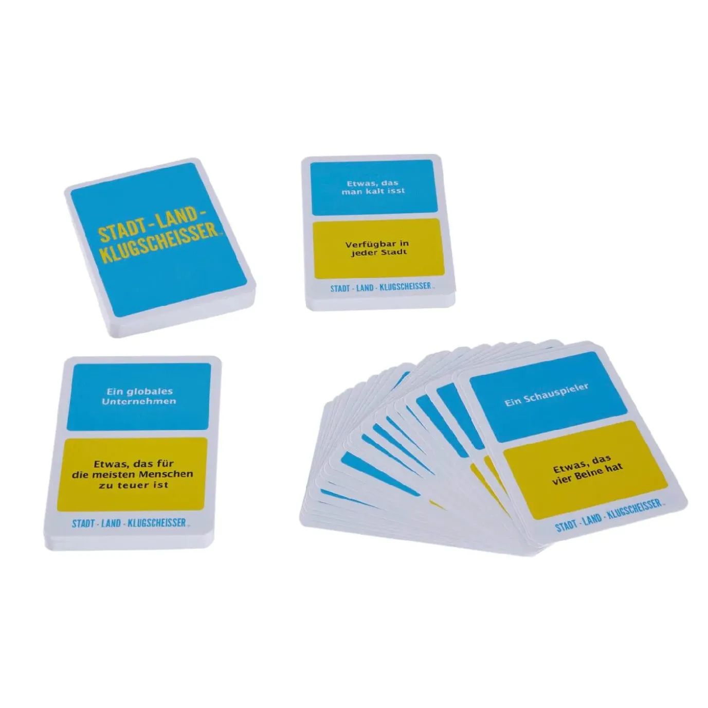 Spiel Stadt Land Klugscheisser, Original