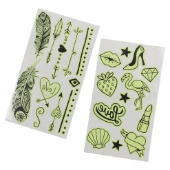 Tattoo-Set Glow, Mädchen