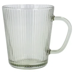 Teeglas Rillen, Grün, 300 Ml